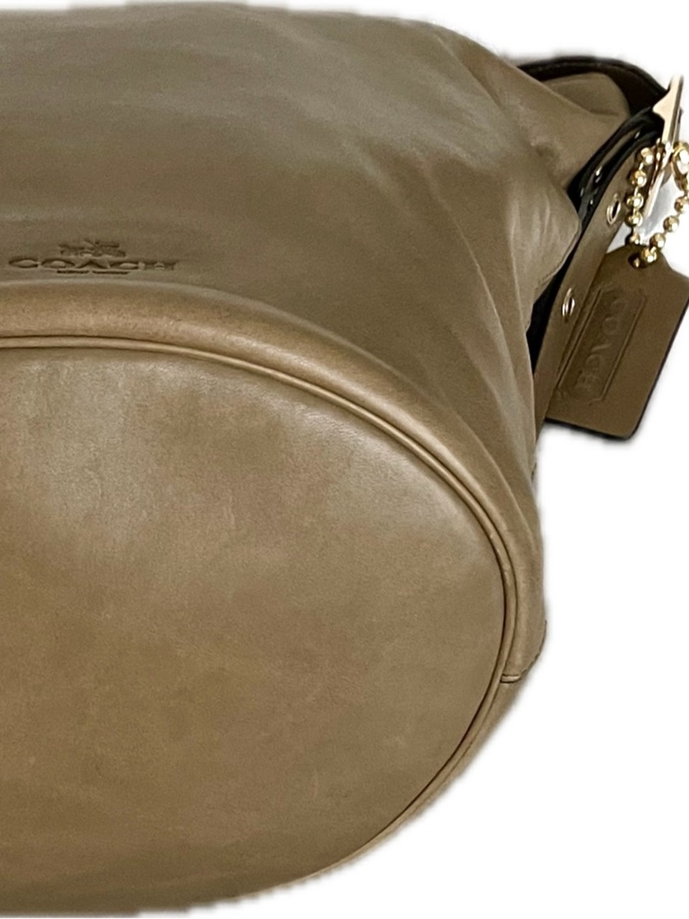 Coach Bleecker Duffle Glove Leather Sac Bag - Picture 11 of 15